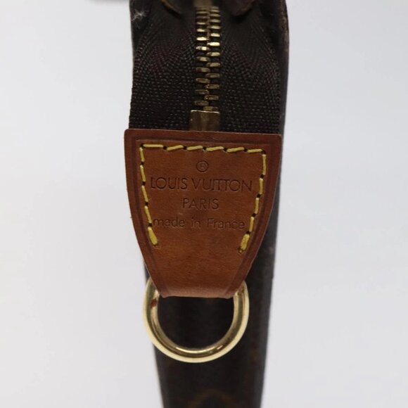 LOUIS VUITTON Monogram Bucket PM Accessory Pouch LV Auth 120068 - Picture 9 of 16
